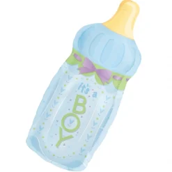 Folienballon: "It's a Boy" Babyflasche