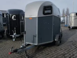 Gebrauchter Böckmann Pferdeanhänger DUO Esprit – 2.000 kg – CFF Fahrwerk – EZ 04/2014 – 100 km/h