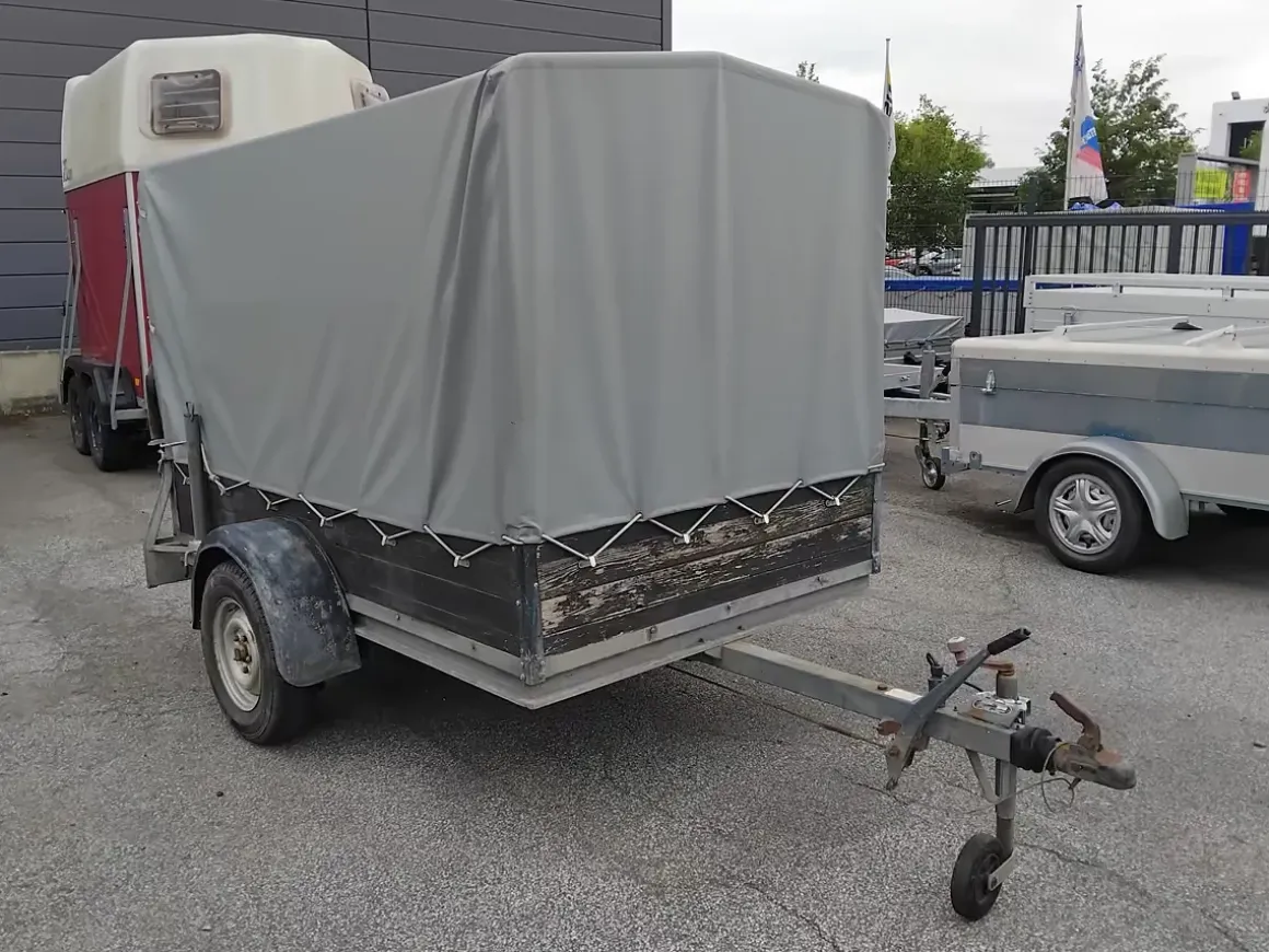 Gebrauchter Böckmann PKW-Anhänger 1000 kg für Bastler
