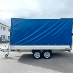 Gebrauchter Humbaur Hochlader Planenanhänger HT254118 – 2 m Ladehöhe, 2.500 kg