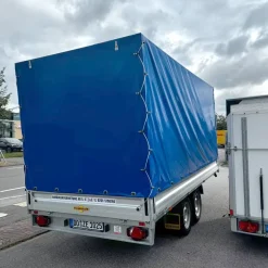 Gebrauchter Humbaur Hochlader Planenanhänger HT254118 – 2 m Ladehöhe, 2.500 kg