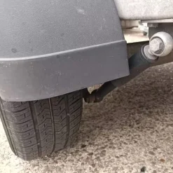 Gebrauchter Humbaur PKW Anhänger 1300 kg mit 60 cm Gitteraufsatz, 100 km/h