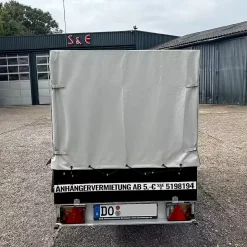 Gebrauchter TPV EU2 Black Edition Planenanhänger 750 kg, 1,15 m Ladehöhe