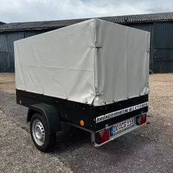 Gebrauchter TPV EU2 Black Edition Planenanhänger 750 kg, 1,15 m Ladehöhe