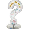 Gender Reveal Folienballon –  Nur für Luftfüllung, perfekte Überraschung