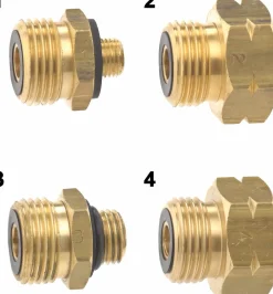 GOK Euro-Adapter-Set (Typ 1+2+3+4)
