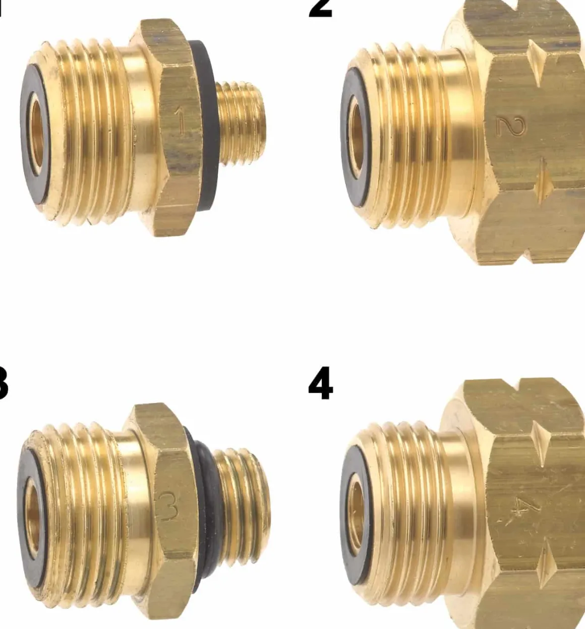 GOK Euro-Adapter-Set (Typ 1+2+3+4)