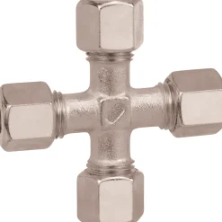 GOK Kreuz-Verschraubung KL, 8 x 8 x 8 x 8,  verzinkt