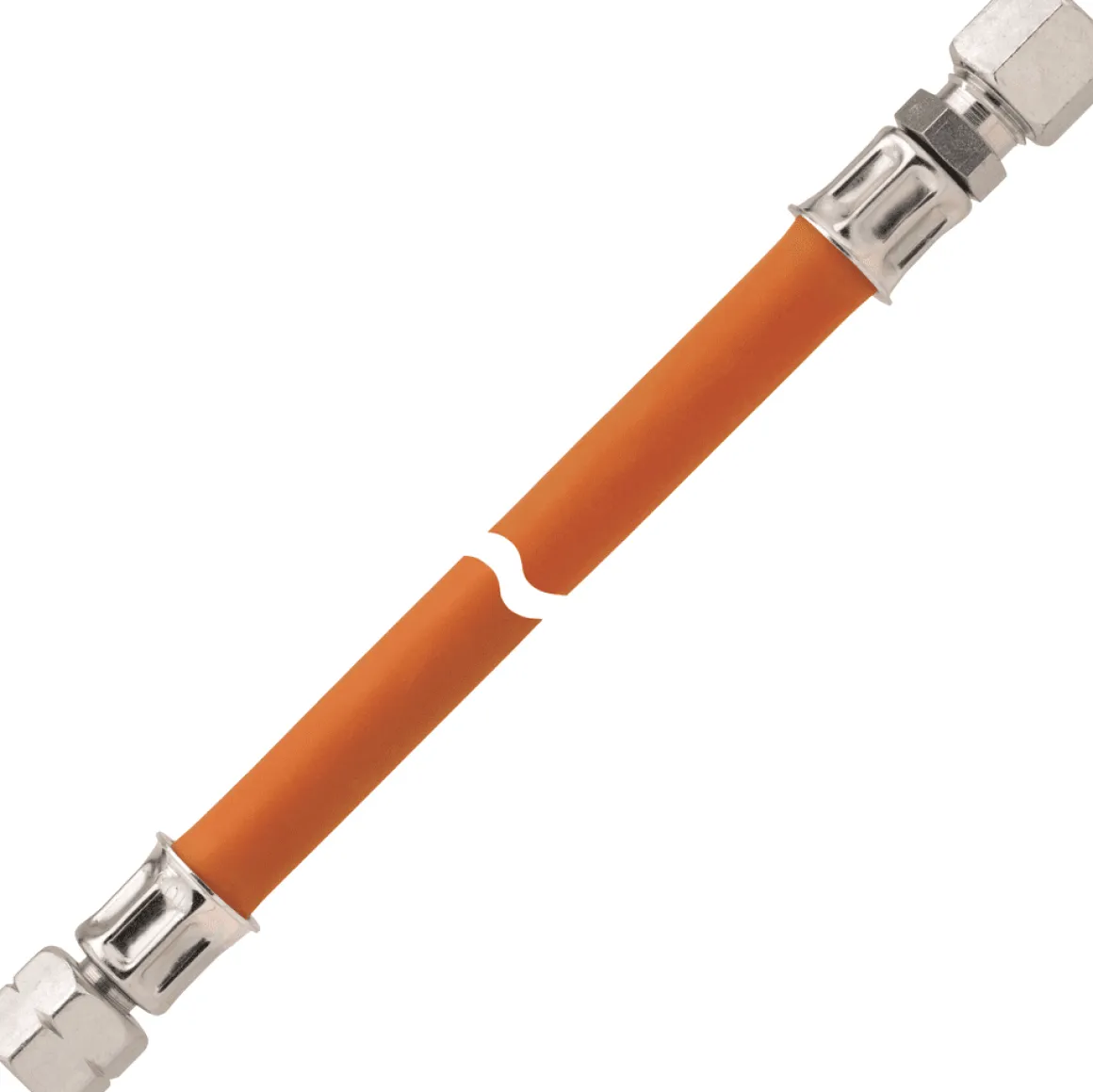 GOK Mitteldruck-Schlauchleitung G 1/4 LH-UEM x RVS 8, 1000 mm