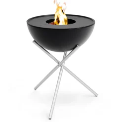 Höfats Bowl 70 Feuerschale Plancha-Grillset mit Dreibein