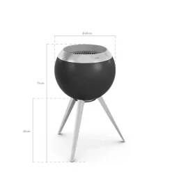 Höfats Moon 45 Feuerschale mit hohem Fuß