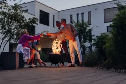 Höfats Moon 45 Feuerschale mit niedrigem Fuß