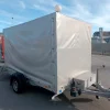 Humbaur Absenker HKT183117 mit Planenaufbau 1800 kg