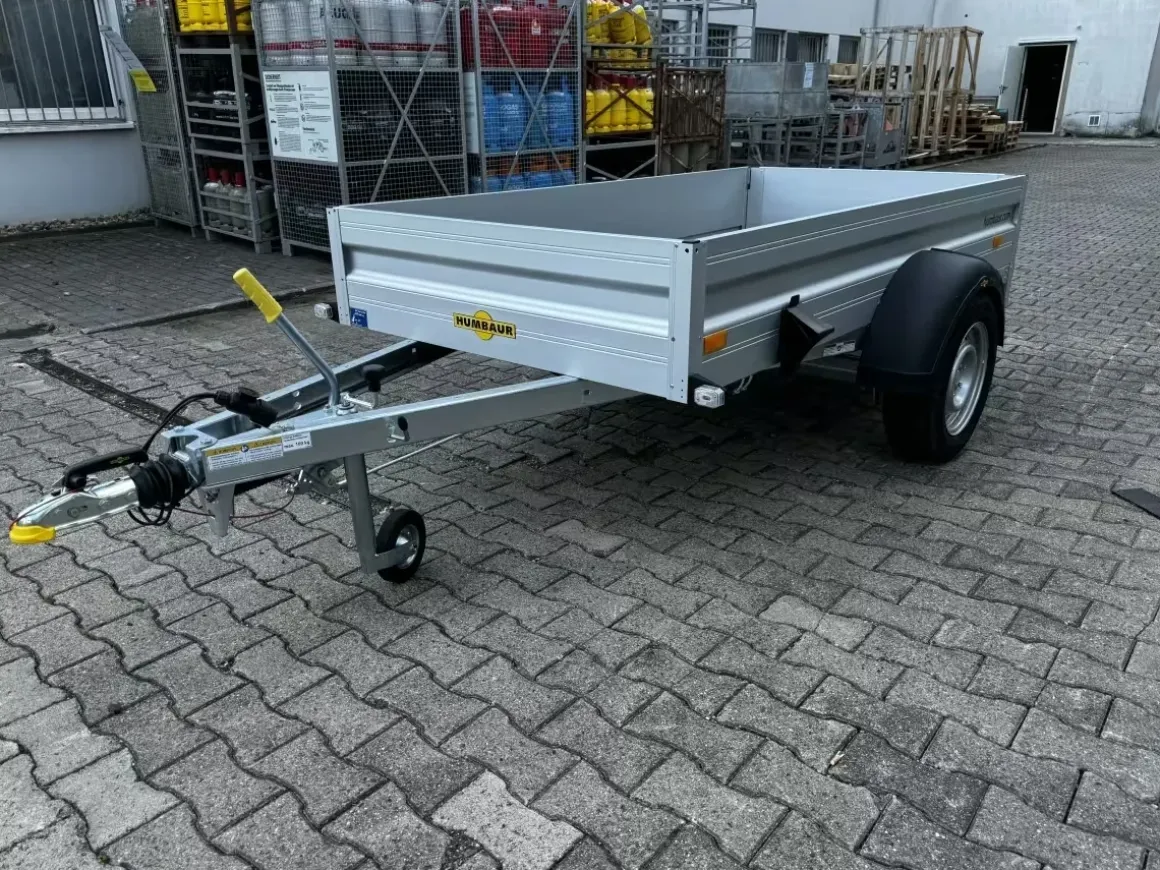 Humbaur Anhänger 1300 kg gebremst Alu HA132513FS ohne Vorderwandklappe