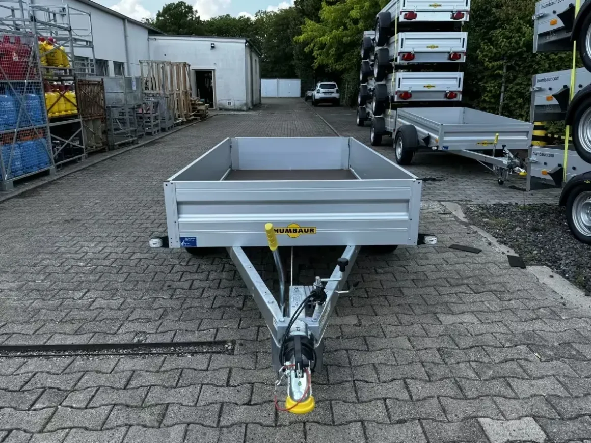 Humbaur Anhänger 1300 kg gebremst Alu HA132513FS ohne Vorderwandklappe