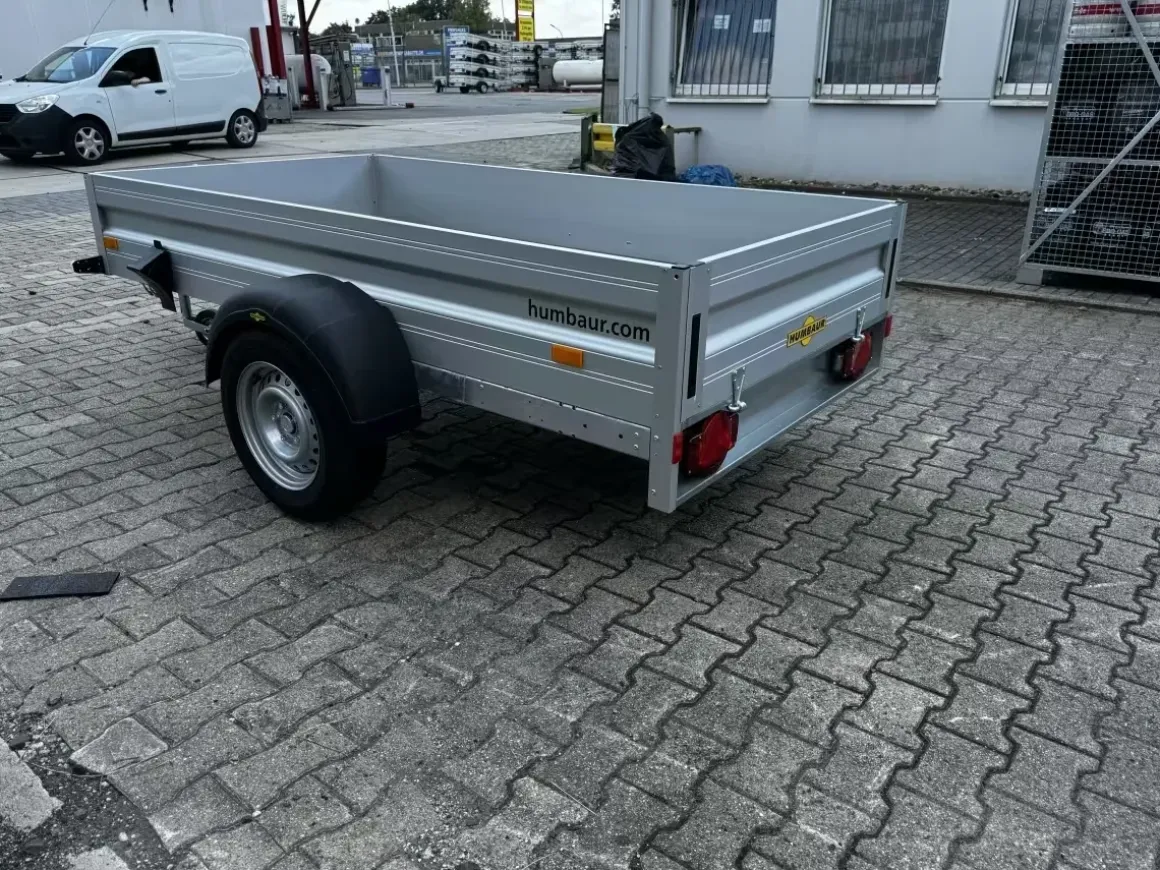 Humbaur Anhänger 1300 kg gebremst Alu HA132513FS ohne Vorderwandklappe