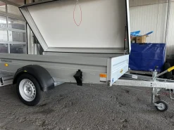 Humbaur HA132513FS mit Deckelaufsatz 1300kg   Alu ohne Vorderwandklappe