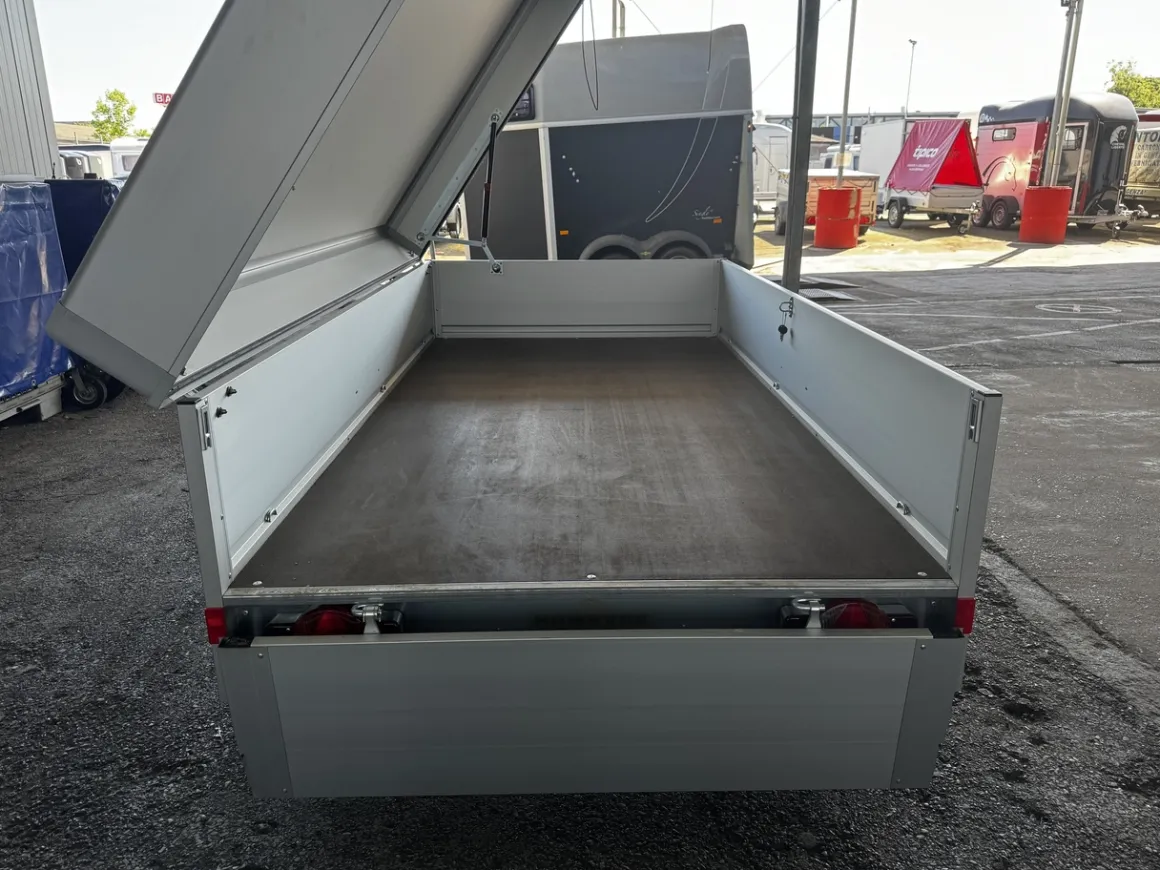 Humbaur HA132513FS mit Deckelaufsatz 1300kg Alu ohne Vorderwandklappe