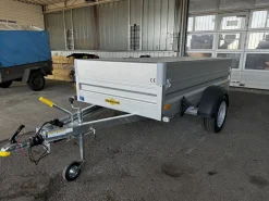 Humbaur HA132513FS mit Deckelaufsatz 1300kg Alu ohne Vorderwandklappe