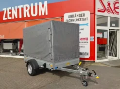 Humbaur HA132513FS Planenanhänger 1600 mm Ladehöhe  1300 kg gebremst Alu