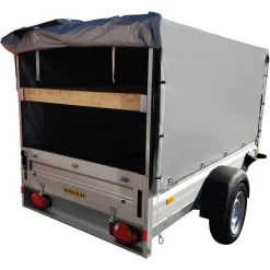 Humbaur HA132513FS Planenanhänger 1300 mm Ladehöhe  1300 kg gebremst Alu
