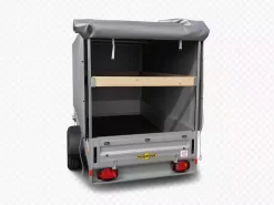 Humbaur HA132513FS Planenanhänger 1300 mm Ladehöhe 1300 kg gebremst Alu
