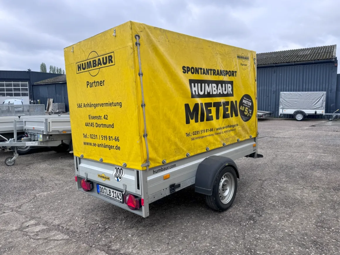 Humbaur Planenanhänger 1,6m HA132513 Sonderpreis!
