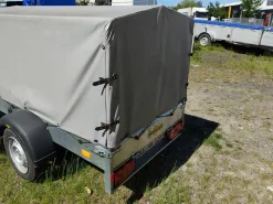 Humbaur Steely Anhänger 750 kg gebraucht mit Plane
