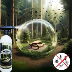 Insekten Schutzschild Spray -  Der unsichtbare Insektenschutz