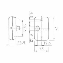 JOKON PLR 130  Begrenzungsleuchte