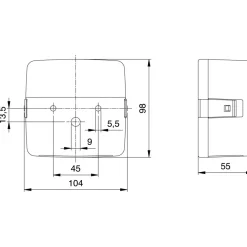 JOKON 205 Rückleuchte links/rechts