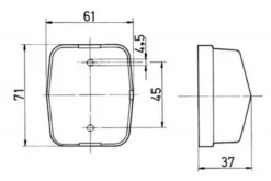 JOKON SPL 115  Umrissleuchte