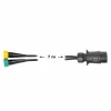 Kabelsatz-Zuleitung 7 m mit 7-poligem Stecker  2 x Bajonettanschluss,