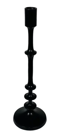 Kaheku Kerzenhalter Espada schwarz  Ø11cm