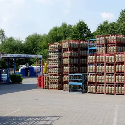 2 kg CO2-Flasche gefüllt