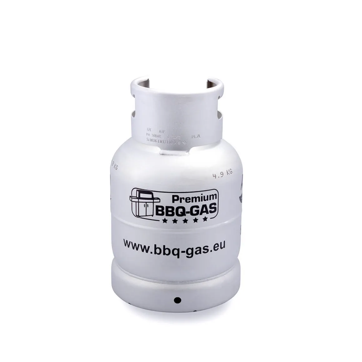 8 kg Premium BBQ Gas-Flasche Aluminum gefüllt