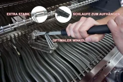 8 kg Premium BBQ Gas-Flasche  mit Grill-Bürste & XXL Grill-Zange