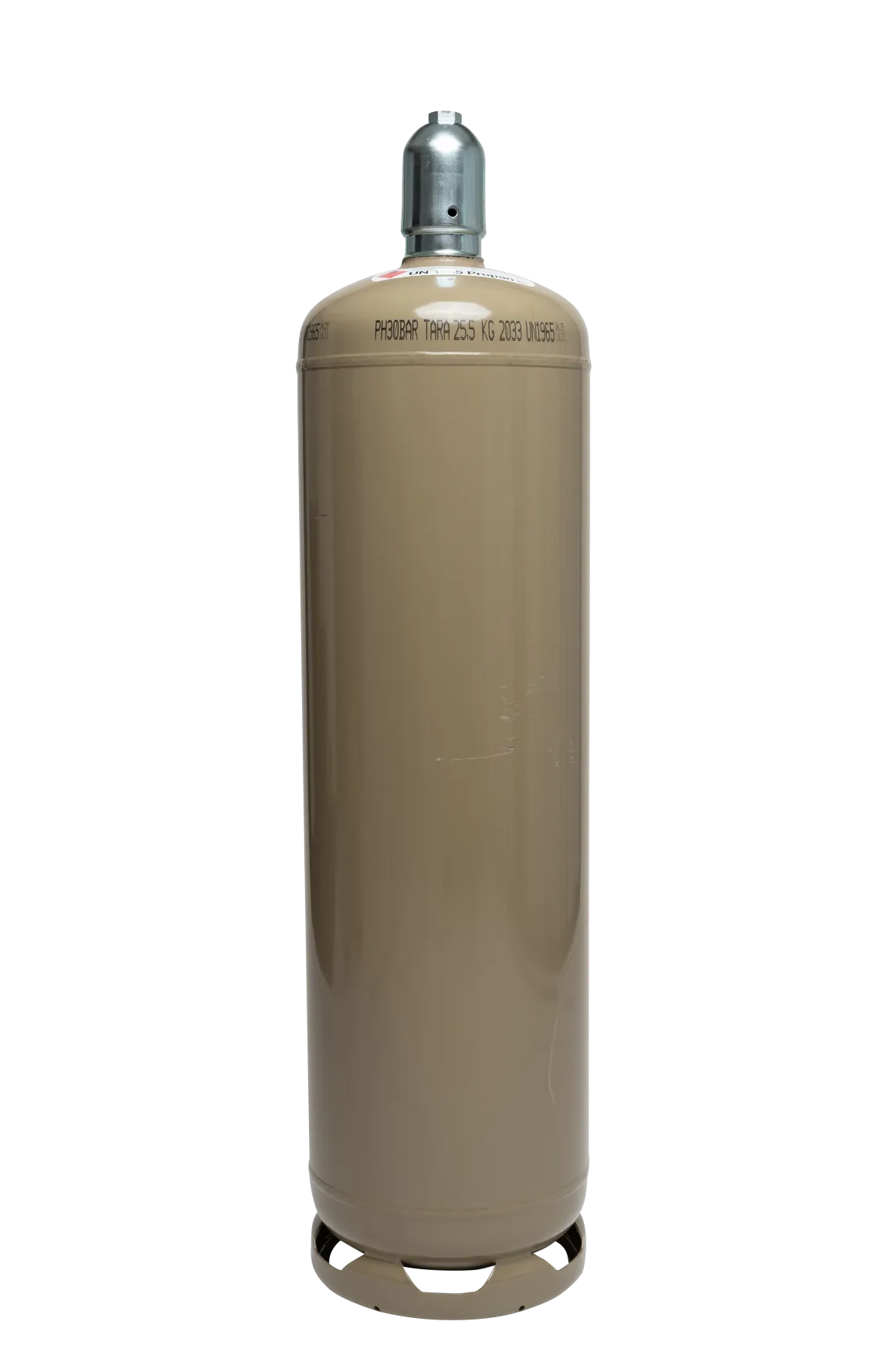 33 kg Propangas-Flasche gefüllt