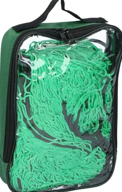 KINZO Anhängernetz 1,6×3m Ladungssicherungsnetz  mit elastischem Gummizug Maschenweite 45mm