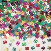 Konfetti: Zahl 50 bunt metallic Mix  14 g.