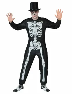 Kostüm: Dia De Los Muertos: Skelett , Größe 52/54