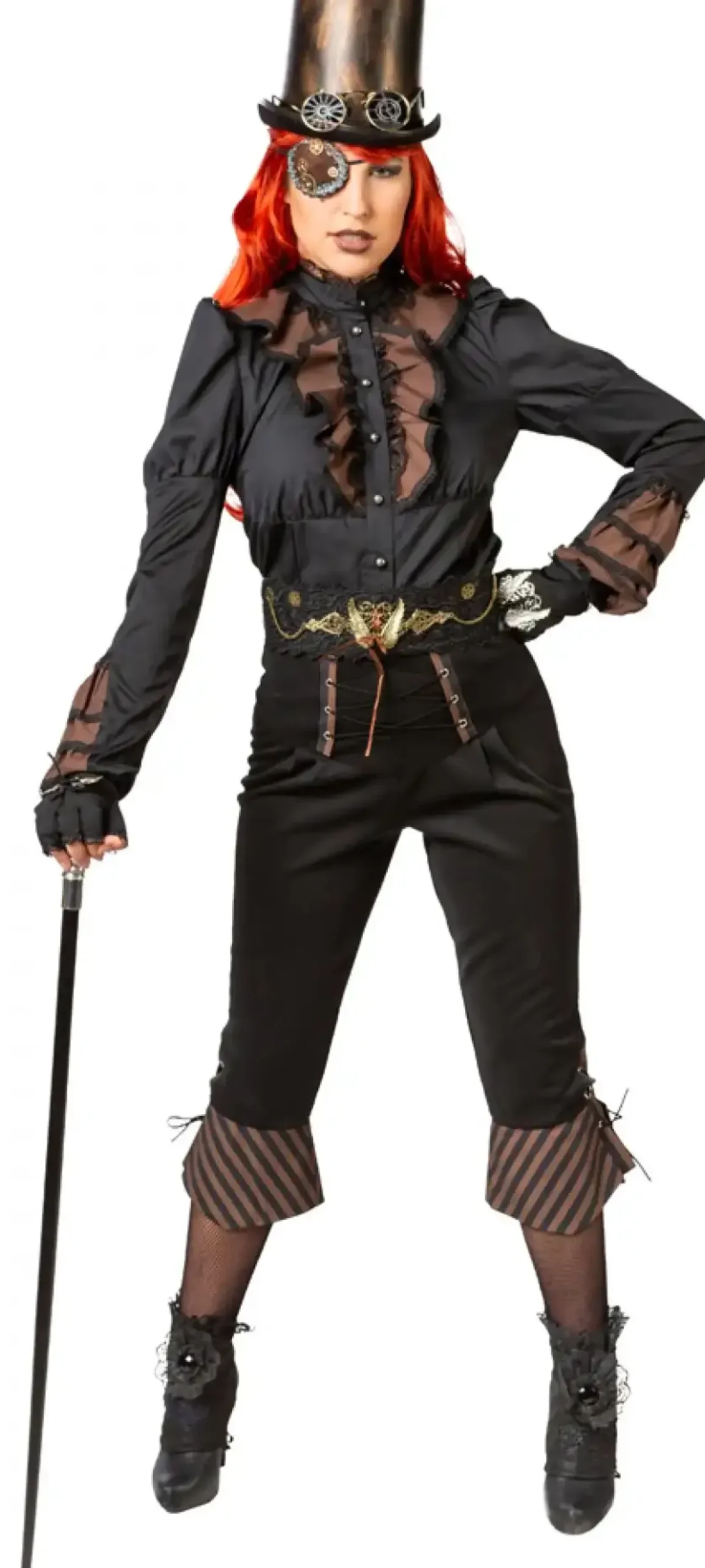 Kostüm: Steampunk-Bluse , Größe 40-42