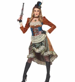 Kostüm: Steampunk Kleid  , Größe L