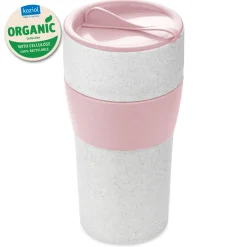 Koziol Thermobecher mit Deckel 700ml Aroma to Go  XL organic pink