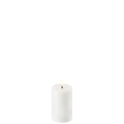 LED Pillar Kerze Weiss Ø5 H7,5cm