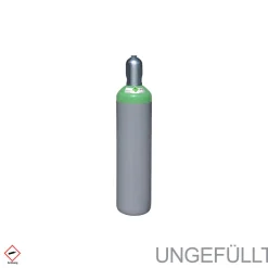 Leere Schutzgas Mix 18 Gasflasche 20 Liter  ungefüllt