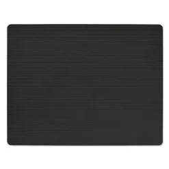 LIND DNA Tischset Square L Corduroy Black Ink  35x45 cm recyceltes Leder