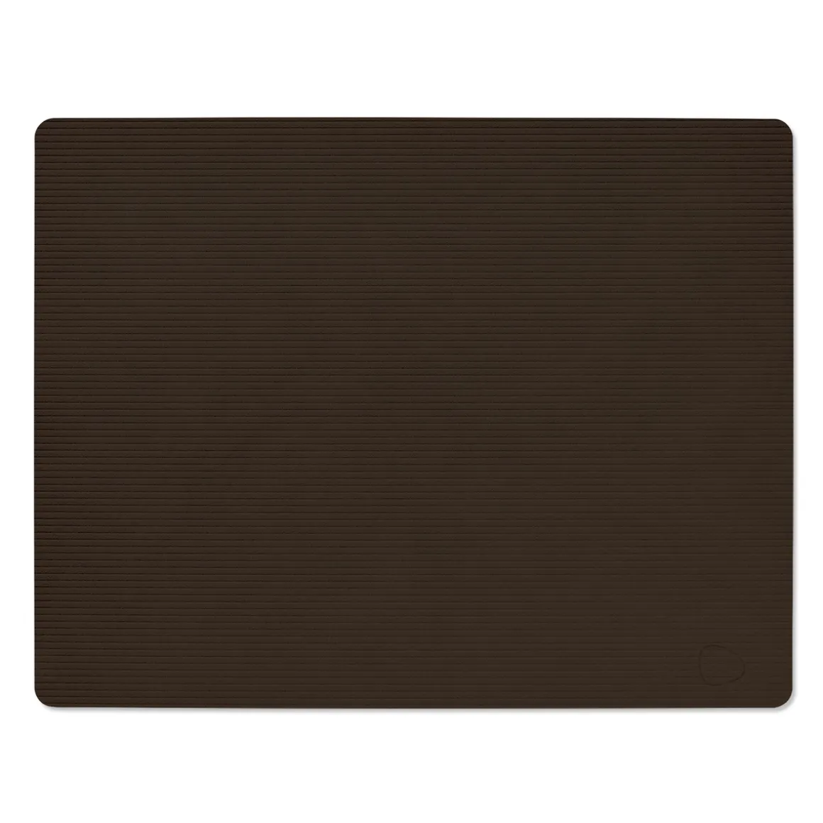 LIND DNA Tischset Square L Corduroy Hazel 35x45 cm recyceltes Leder