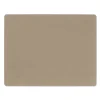 LIND DNA Tischset Square L Corduroy Clay Brown  35x45 cm recyceltes Leder