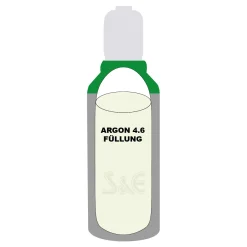 20 Liter Füllung Argon 4.6